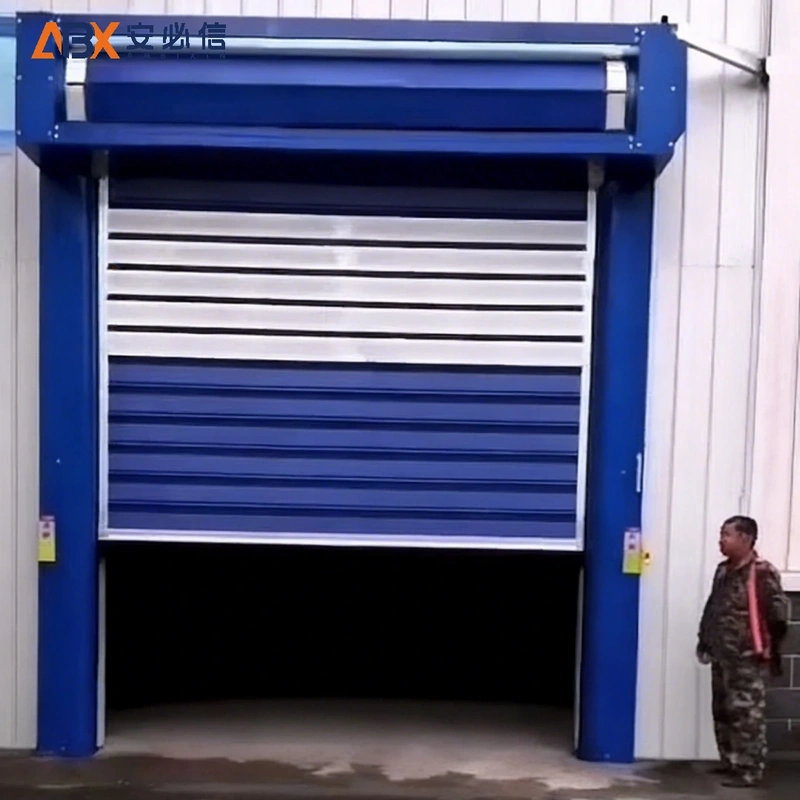 松原市金属高速门